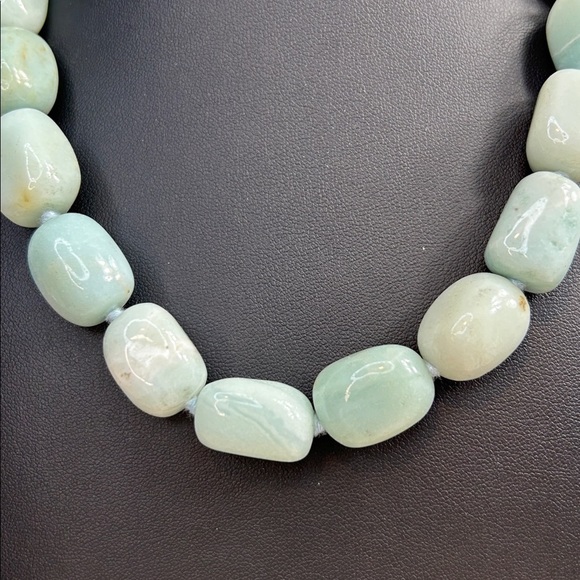 GSJ 925 Chunky Stone Necklace - Picture 2 of 9